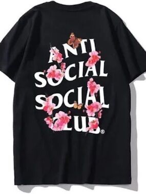 Anti Social Social Club Kkoch Black Tee